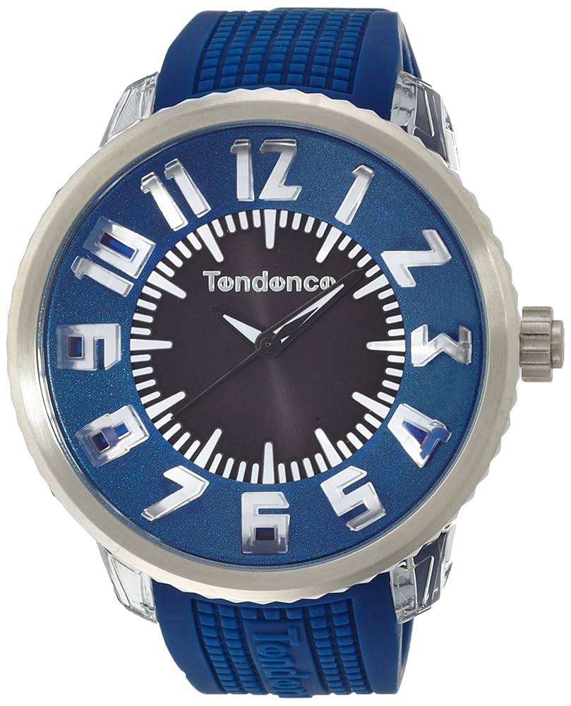 [テンデンス] 腕時計 FLASH フラッシュ ブルー 文字盤 ステンレススチール ミネラルガラス クォーツ 51MM Watch TG530002 メンズ [並行輸入品] 13,190円