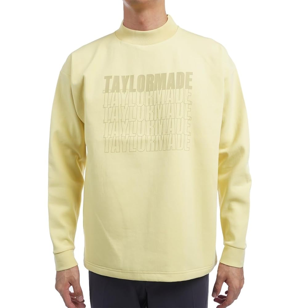 テーラーメイド(TAYLOR MADE) グラフィックロゴ スウェットモック クリーム XO メンズ 24FW UN350