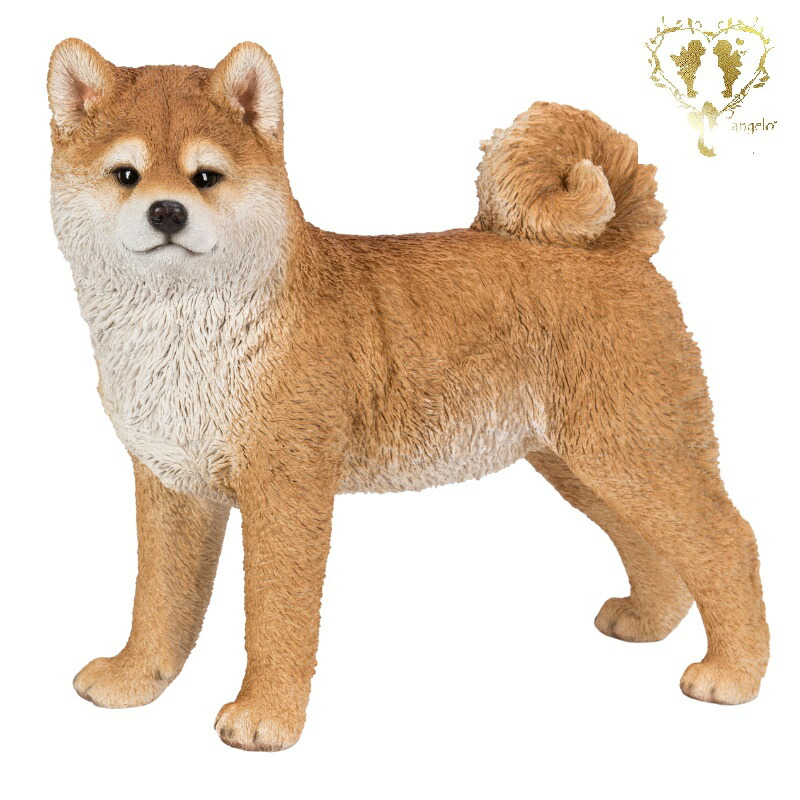 【ぜ～んぶクーポンで10％OFF】【送料無料】【左向き秋田犬（大）】　本物そっくり 犬 ドッグ 置物　ガーデニング エントランス リビング おしゃれ インテリア置物 ウエルカム お出迎え　Woobia 19,369円