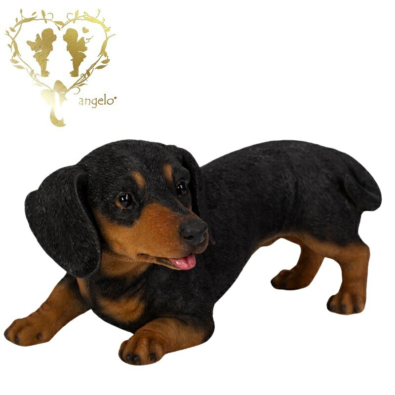 ガーデンピック(ダックスフンド)デコパージュ　ダックス　犬　犬雑貨　花柄雑貨 15380001.jpg