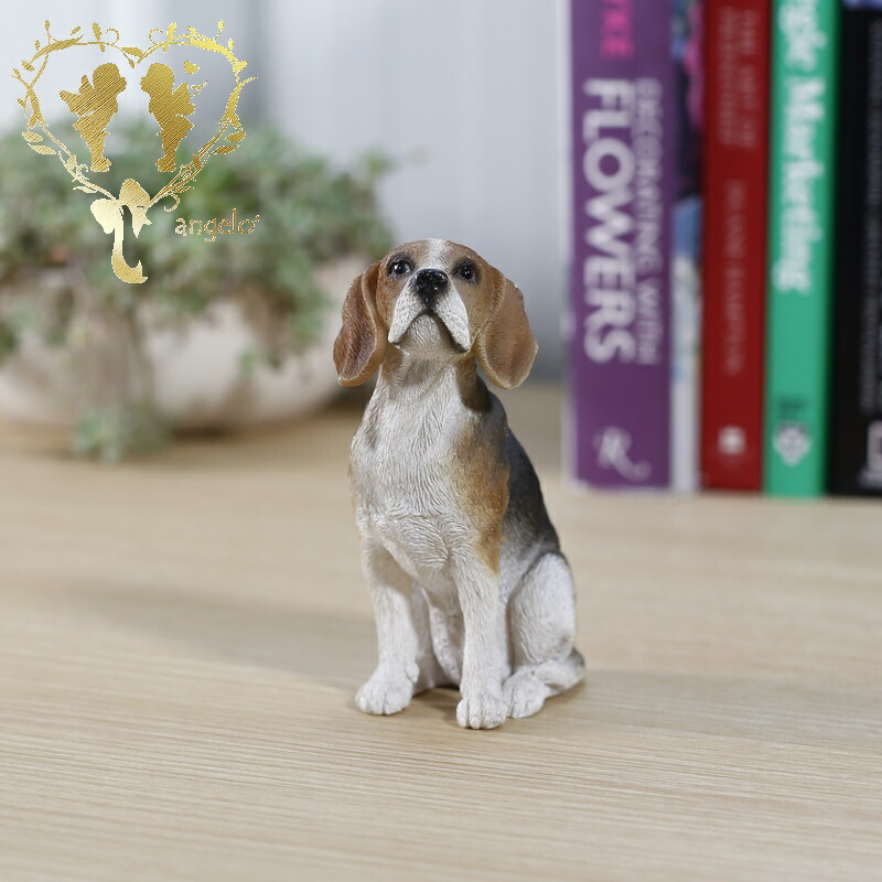 楽天市場】犬の置物 ビーグル ティーカップドッグ Aタイプ ワンちゃん