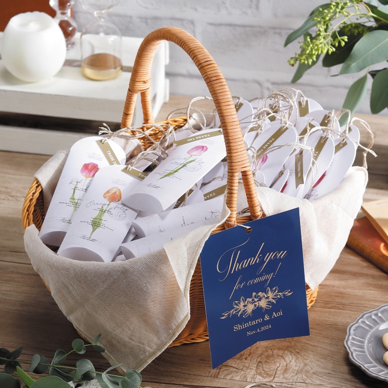 ＼ 20％オフ ／ LOVE フレーバー バスケット ( 紅茶 & クッキー ) 40個セット ★ バスケット付 かご付 ウェルカムボード プチギフト 結婚式 二次会 ウェディング 披露宴 名入れ 紅茶 クッキー【40個】[AI2025]
