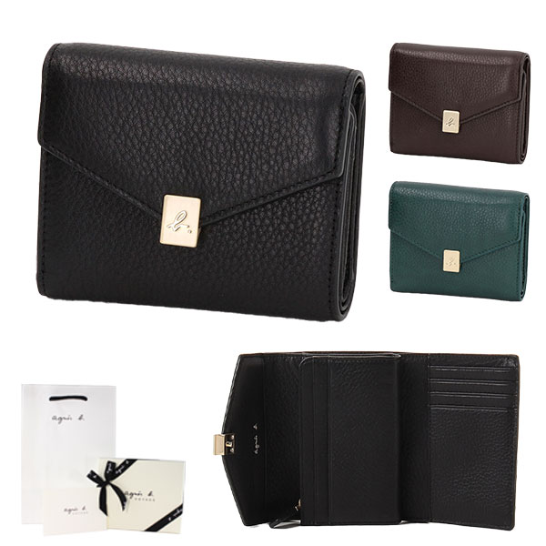 アニエスベー 財布 折り財布 agnesb.VOYAGE レディース メンズ 本革 TAW04-01 ボヤージュ miyuki 喜ばれるギフト