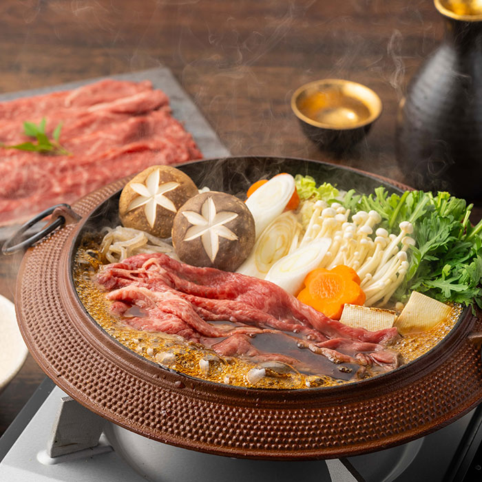 讃岐オリーブ牛モモバラすき焼き お肉 香川県 小豆島 瀬戸内 讃岐牛 プレミアム 黒毛和牛 父の日 母の日｜グルチョ-お取り寄せご褒美便-