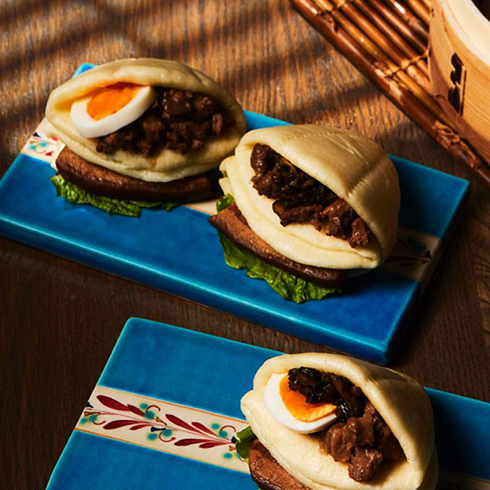 ルーロー琉球バーガー (4食入)台湾 魯肉飯 ルーローハン 滷肉飯 沖縄 サンド