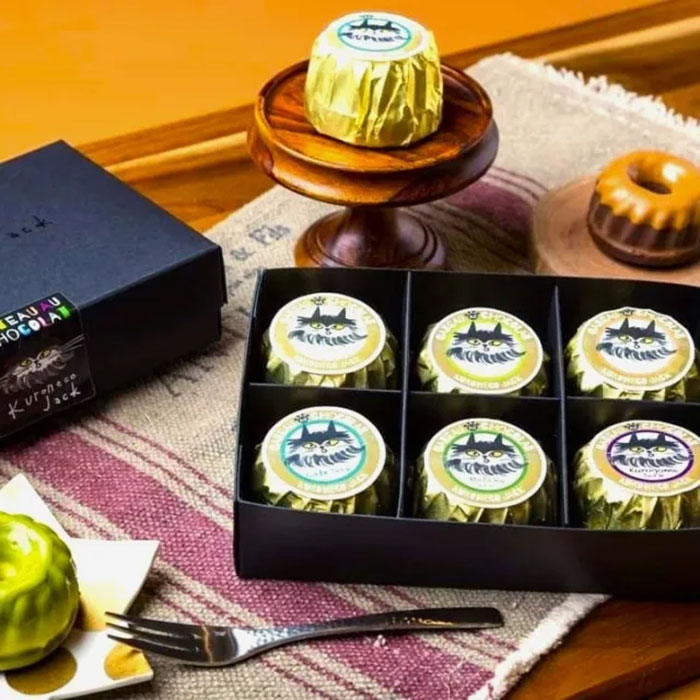 フレーバーズ（FLAVORS） 6個入り スイーツなかの スイーツ デザート 洋菓子 ガトーショコラ クッキー 焼き菓子 プレゼント バレンタイン ホワイトデー 手土産 お返し お祝い ギフト クロネコジャック 金沢 石川 御歳暮ギフト
