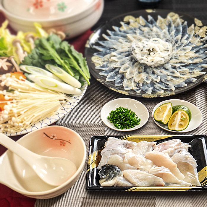 トラフグ三昧セット 国産養殖トラフグ 刺身 皮刺し ちり ヒレ酒付 ふぐ鍋 とらふぐ ふぐ刺し 国産 鍋 父の日 母の日 御歳暮ギフト|グルチョ-お取り寄せご褒美便-