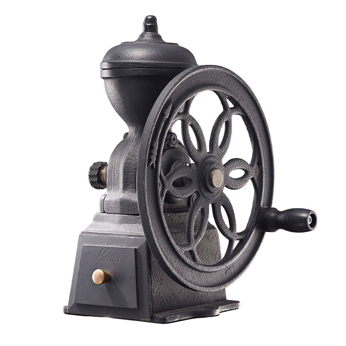 カリタ手動式大型コーヒーミル Kalita ○ カリタ キュービックミル 42165 珈琲 コーヒーミル