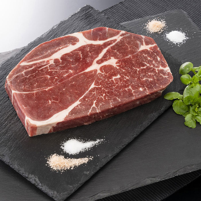 発酵熟成肉 チャックアイロール1ポンドステーキ 牛カタロース アメリカ産 岩塩付 ステーキ BBQ 父の日 母の日 御歳暮ギフト