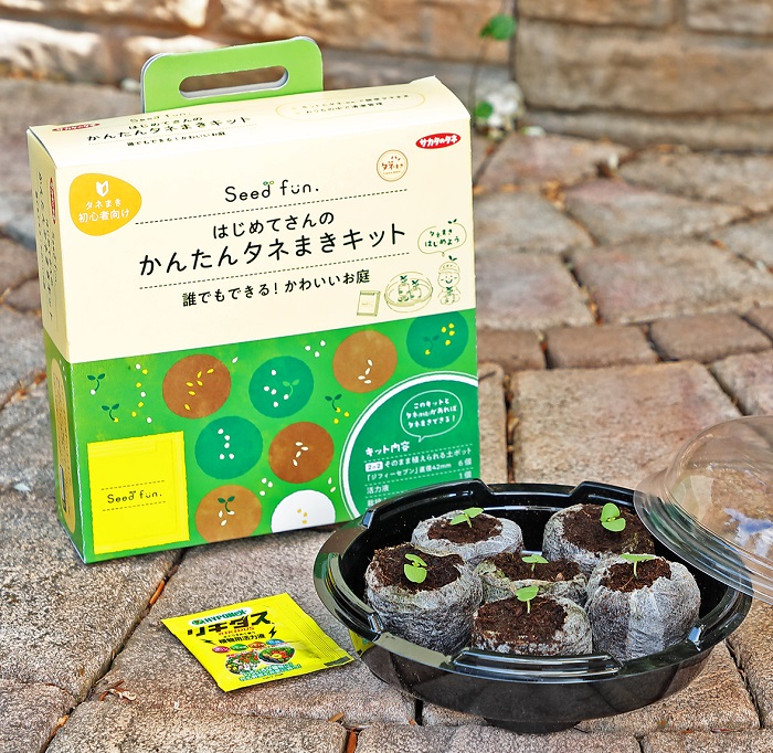 楽天市場 サカタのタネ かんたんタネまきキット ガーデニング 苗 植物 栽培 栽培キット かわいい 元祖ギフトコンシェルジュ