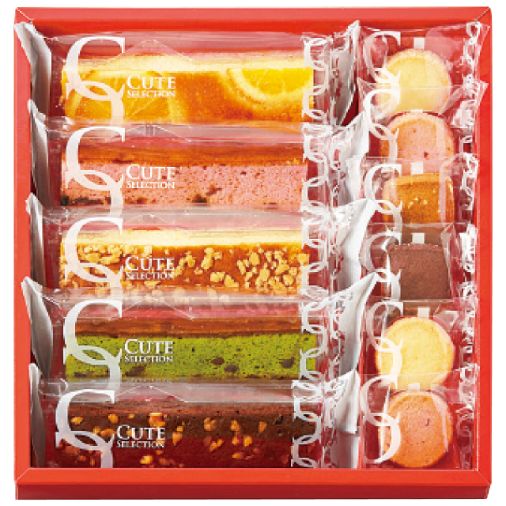 【楽天市場】送料無料 【出産内祝い】ひととえ キュートセレクション焼菓子詰合せ CSA10：元祖ギフトコンシェルジュ