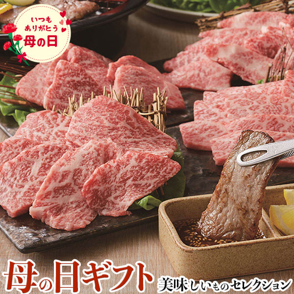 母の日　ギフト プレゼント 　松阪牛 人気の 焼肉 4種 食べ比べ セット 480g ｜(ロース、カルビ、もも、バラ 各120g) ※A-4等級以上/証明書付き｜お届け期間【5月8日～5月10日】 お取り寄せ グルメ 食品 お礼 贈物　送料無料
