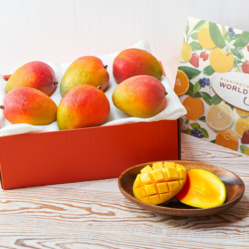市場 アップルマンゴー 高糖度 特選 百貨店品質 6個 メキシコ産