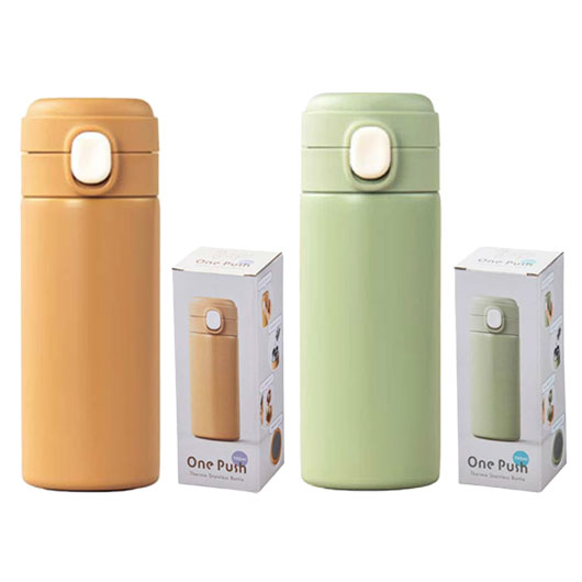 【クーポン有り】【38%OFF】 販促品 タンブラー ワンプッシュ　真空保冷温ボトル３００ｍｌ タンブラー 即納 販促品 激安 タンブラー 1000円 人気 1000円台 敬老会 プレゼント イベント セール sale