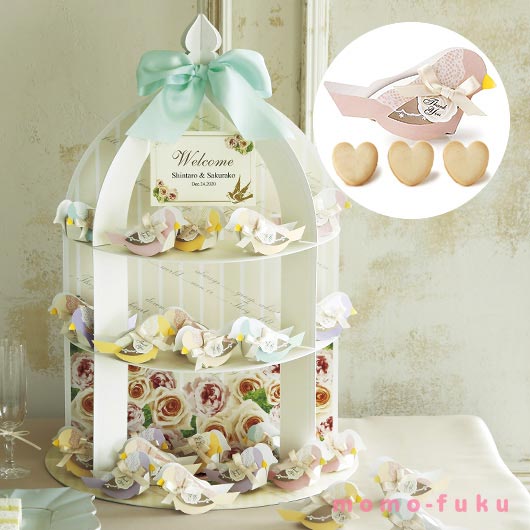 【今だけP最大47倍】【10%OFF】 結婚式 プチギフト ウェルカムボード 【送料無料】 <br>ウェルカムバード（ハートクッキー）48個セット<br><br> クッキー プチギフト お菓子 プチギフト クッキー 人気 敬老会 プレゼント イベント 国産 スイーツ