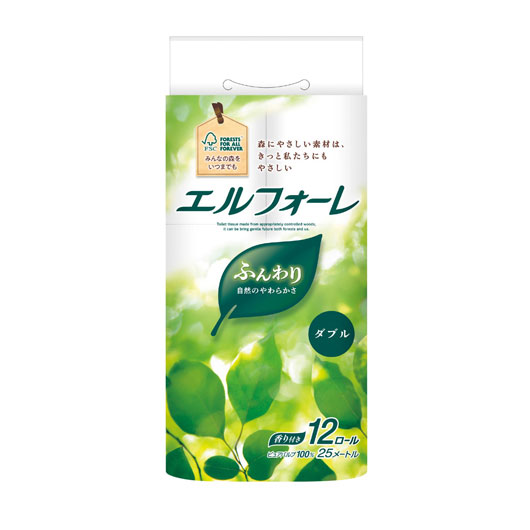 【SALE～11日1:59】 販促品 ちり紙 【42個ユニット】エルフォーレ 室内用便器ティシュー１２渦状文 ダブル ちり紙 販促品 ちり紙 900円 一般受け 900円台 敬老会 差し上げ物 出来事 大売り出し s