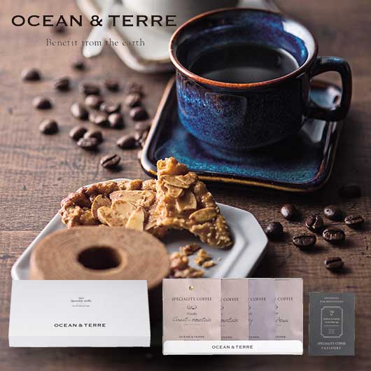 OCEAN&TERRE オーシャンテール Speciality CoffeeセットE A511 ドリップコーヒー ギフトセット|お中元 お歳暮 内祝い 出産内祝い 結婚内祝い お返し 香典返し 引き出物 誕生日 プレゼント 粗品 記念品|ギフトショップ モモフク