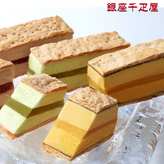 楽天市場 銀座千疋屋 銀座ミルフィーユアイス 送料無料 Sale 楽ギフ のし 楽ギフ のし宛書 冷凍 産地直送満足便 グルメ王国 19th
