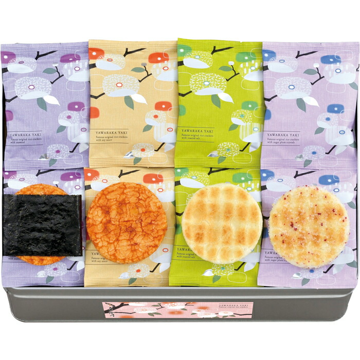 楽天市場】【選べる缶数（1～6缶）】えくぼ屋今様和菓撰 おかき