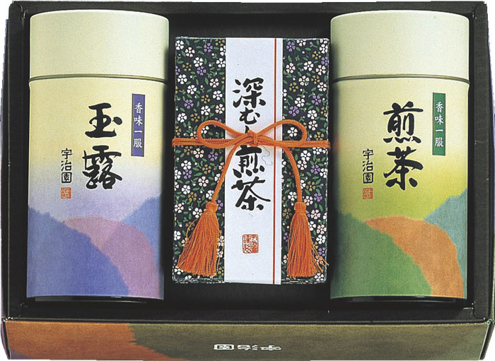 【選べる箱数（1～6箱）】 宇治園 銘茶セット(LR-50) 【送料込み価格】