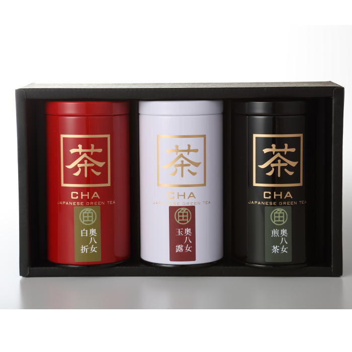 【選べる箱数(1~10箱)】生粋の奥八女茶玉露(120g)・煎茶(120g)・白折(120g)(KD-60)角田製茶|ギフトギャラリー石橋