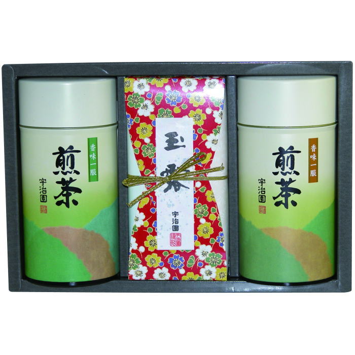 【選べる箱数（1～6箱）】 宇治園 銘茶セット(HM-40) 【送料込み価格】