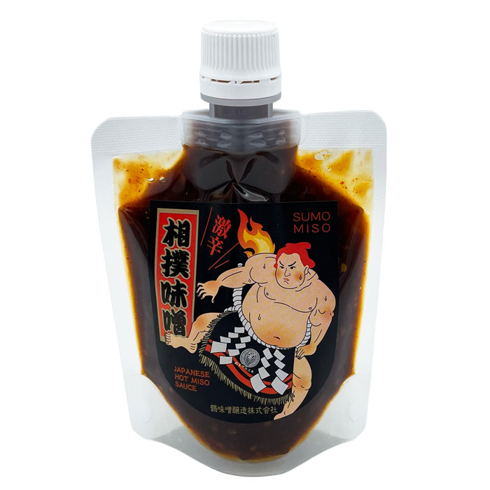 【選べる本数(1～10本)】 ツル味噌 激辛相撲味噌150g　スパウトタイプ 【のし・包装不可】 【送料込み価格】 6,570円