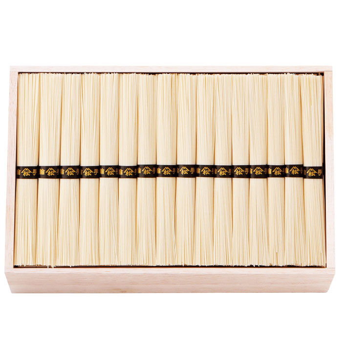 【選べる箱数(1~4箱)】 三輪素麺 古蔵物 1箱48束入 (LHK-96) 【木箱入】 【送料込み価格】