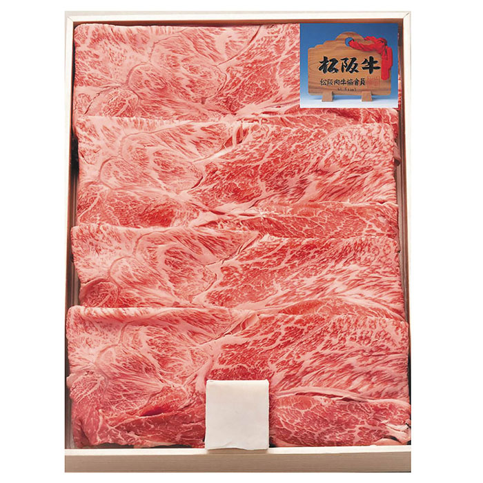 【母の日ギフト】 松阪牛すき焼き用カタバラ400g (KTBS40-80MA) ※母の日メッセージカード・専用掛け紙付 【商品のお届けは5月8日～10日の3日間】 【お届け日指定不可】 【メーカー直送】
