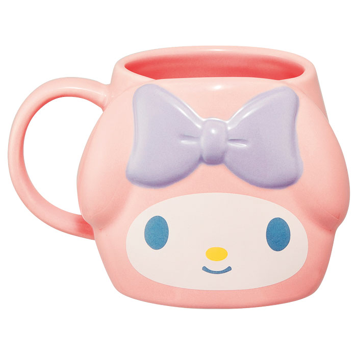 【選べる個数（1～10個）】サンリオキャラクターズ瀬戸ものダイカットマグカップ＜マイ一節＞（390ml）（CHMGD4）【貨物輸送込み通貨価値】