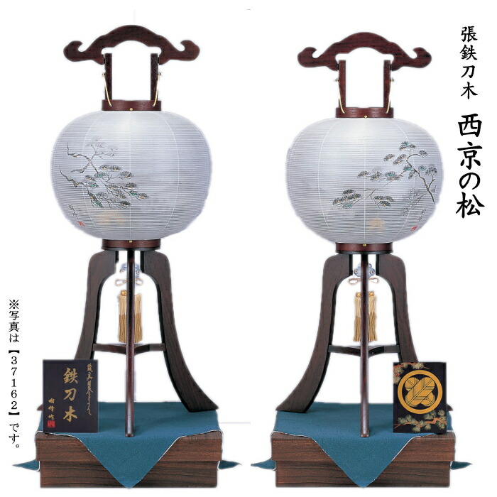 【選べる大きさ:10号･11号･12号･13号】張鉄刀木（硝子たがやさん）＜西京の松・対柄＞百景・墨付き絵大内二重張（二人組）焼桐箱入・袱紗付\u003cBR\u003e（37160・37161・37162・37163）