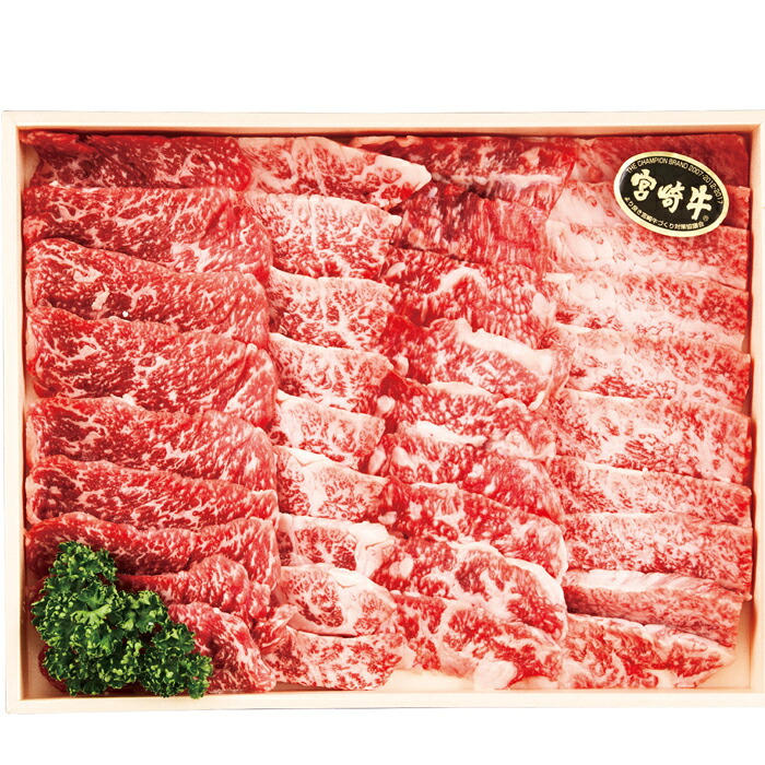 宮崎牛カルビ焼肉用600g(2U18-112)【産地直送】|ギフトギャラリー石橋