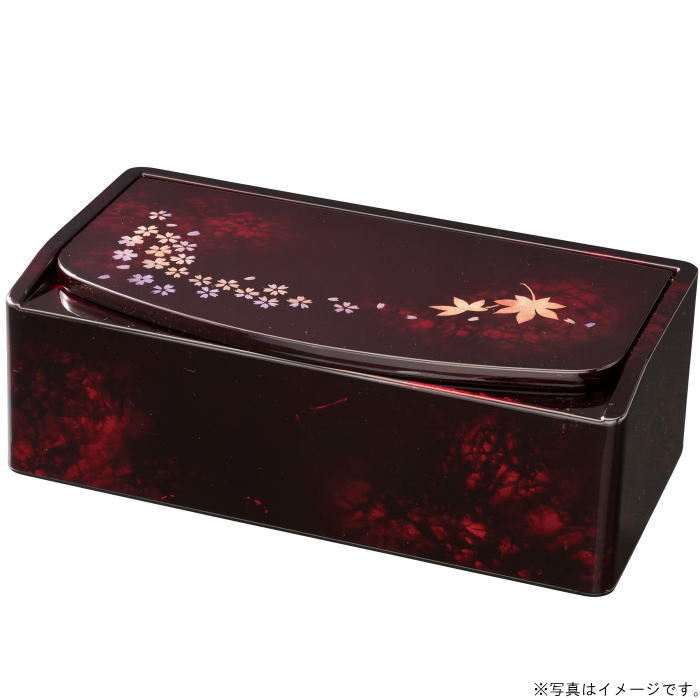 【選べる個数（1～10個）】鏡付 ティッシュBOX日月（金蒔絵）ABS\u003cBR\u003e（27-48-6）【貨物輸送込み通貨価値】\u003cBR\u003e