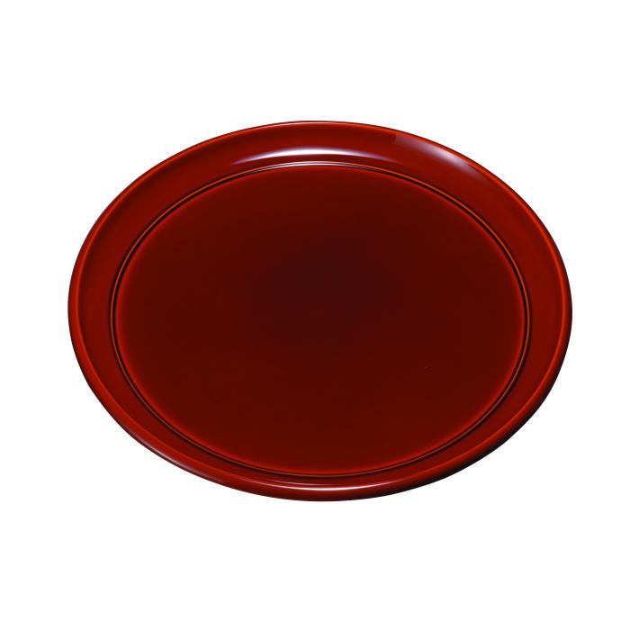 【選べる枚数（1～10枚）】9.0丸盆（径27糎)両面春慶塗ユリア脂（27-9-7C）【貨物輸送込み必要経費】\u003cBR\u003e