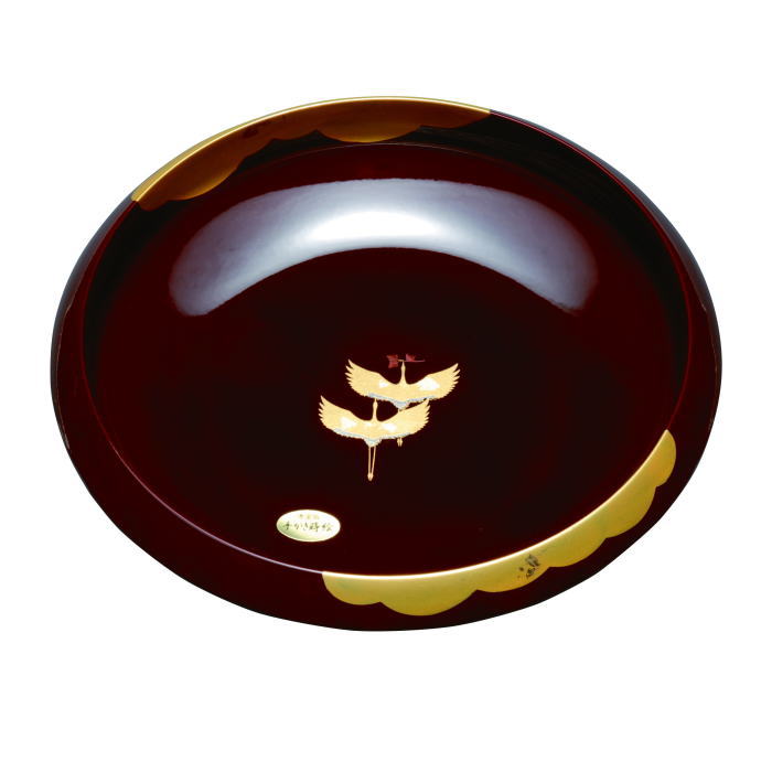 【選べる個数（1～10個）】7.5（φ22珊）お菓子鉢溜 金雲昇鶴石炭酸脂（27-28-4）\u003cBR\u003e【貨物輸送込み通貨価値】\u003cBR\u003e