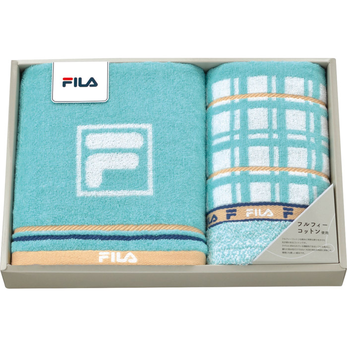 【選べる箱数（1～10箱）】 FILA ラグーナ タオルセット （ロングタオル＆フェイスタオル） （FL-2598） 【送料込み価格】