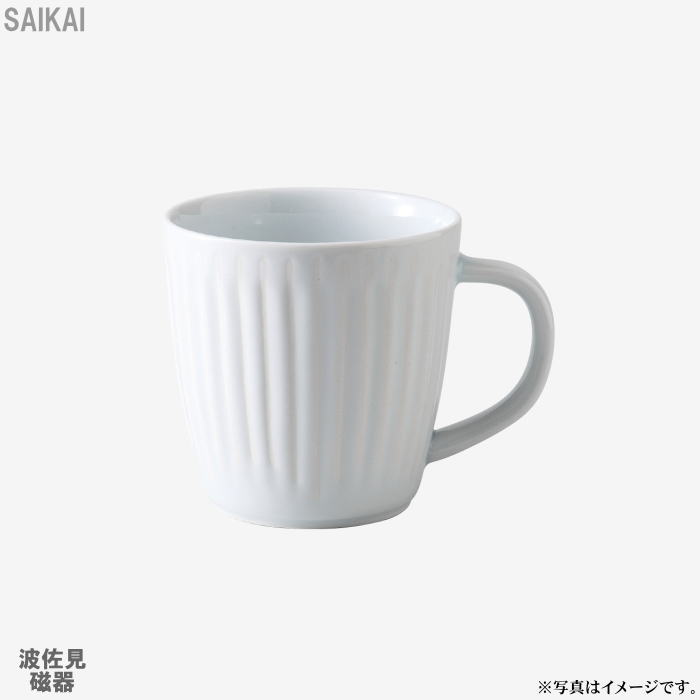 【選べる個数（1～10個）】花ふわり マグカップWT（白いこと）(11320)クラシノウツワ【貨物輸送無料】