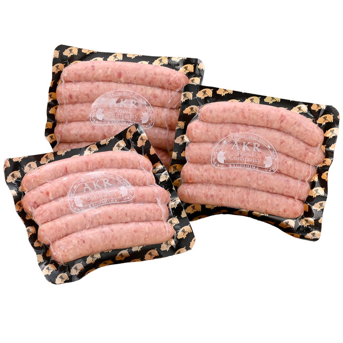 かごしま黒豚ウィンナー15本セット （AKR-16） （製造：AKR Food Company） 【産地直送：冷凍】 4,137円