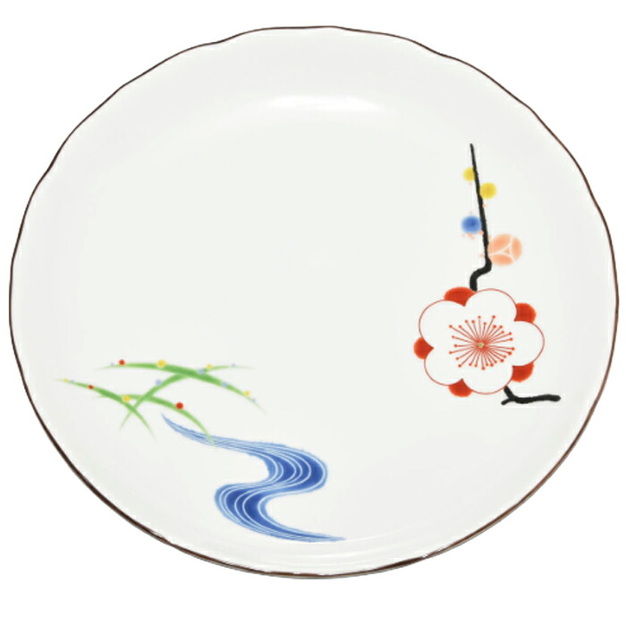 【選べる箱数:1~5箱】香蘭社はんなり 盛り皿(φ22.5cm)(1052-FH8)1枚(化粧箱入)【送料込み価格】|ギフトギャラリー石橋