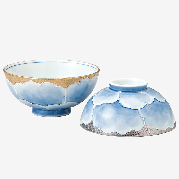 【選べる箱数（1～10箱）】文山窯プラチナ名取り草組飯碗木箱入り口・入口（10857）【貨物輸送込み通貨価値】