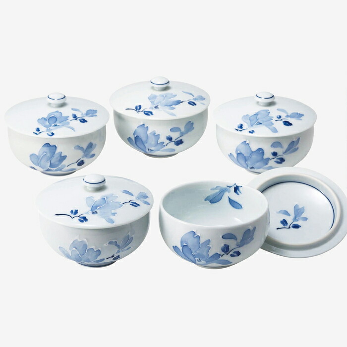 【選べる箱数（1～10箱）】中善辻が花蓋付汲出揃（蓋付湯呑5個）（11549）【貨物輸送込み通貨価値】