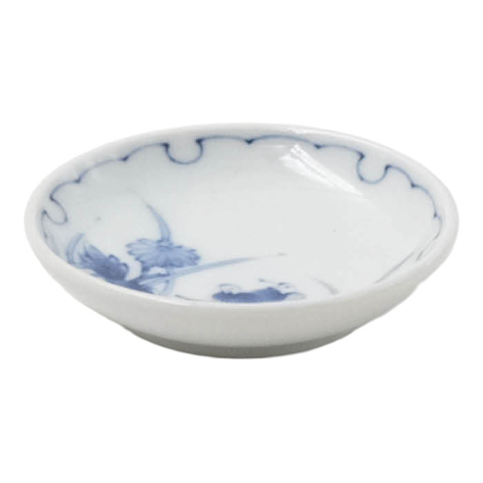 【選べる枚数（1～10枚）】花鳥顕花植物 姫皿（φ6糎）(24578)窯元の珠玉 ≪高山≫【貨物輸送込み通貨価値】