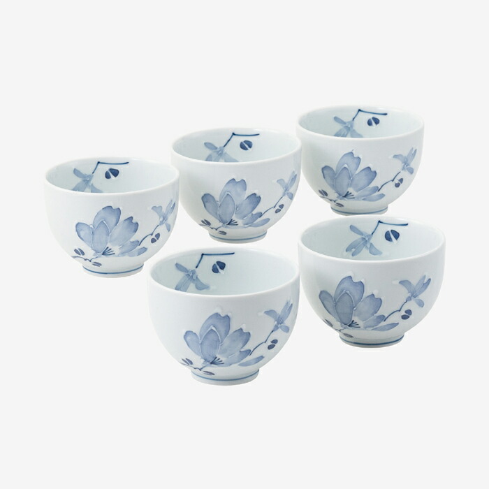 【選べる箱数（1～10箱）】中善辻が花　仙茶揃（湯呑5個入）木箱入り（25611）【送料込み価格】｜ギフトギャラリー石橋