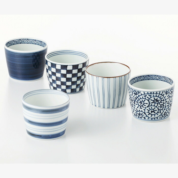 【選べる箱数（1～10箱）】藍屋絵変り　カップ揃(PRICE GIFT-31854)【送料無料】｜ギフトギャラリー石橋