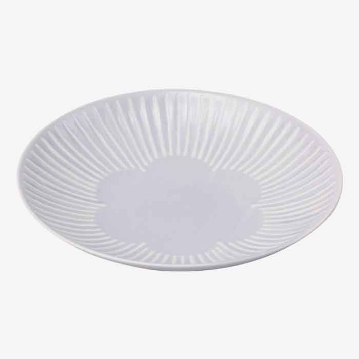 【選べる枚数（1～10枚）】花ふわり 一皿 Ｌ（φ21.5糎)LC (34009)クラシノウツワ【貨物輸送無料】