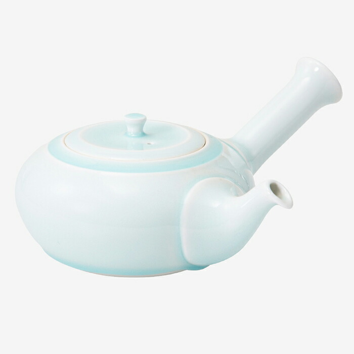 【選べる個数（1～10個）】青磁 急須 (350ml)（63904）【貨物輸送込み通貨価値】