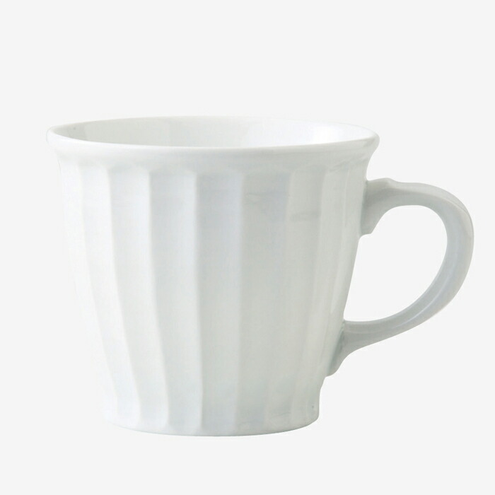 【選べる箱数（1～10箱）】 真陶苑 彫刻紋　白磁 マグ　竹林彫 （275ml）１個 (73423) 【送料込み価格】