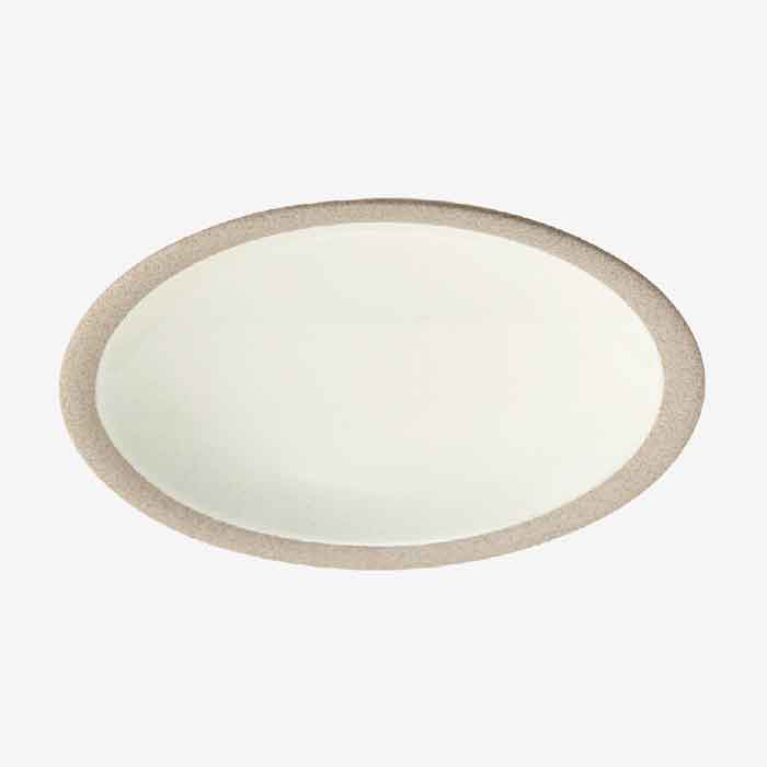 【選べる枚数（1～10枚）】 ポタリー プレート M （φ15.5cm）WT　(74110) クラシノウツワ 【送料無料】