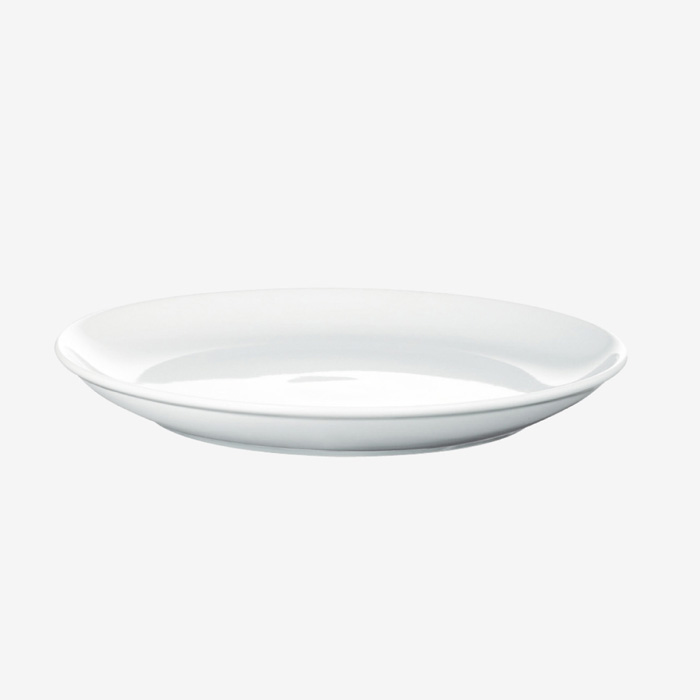 【選べる枚数（1～10枚）】Commonプレート 180mmWhite（13206）【送料込み価格】