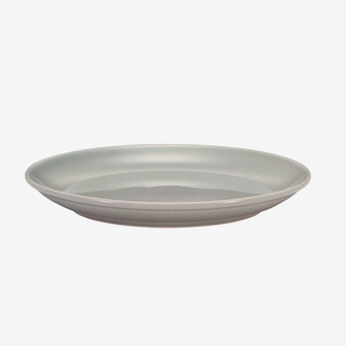 【選べる枚数（1～10枚）】Commonプレート 180mmGray（13207）【送料込み価格】